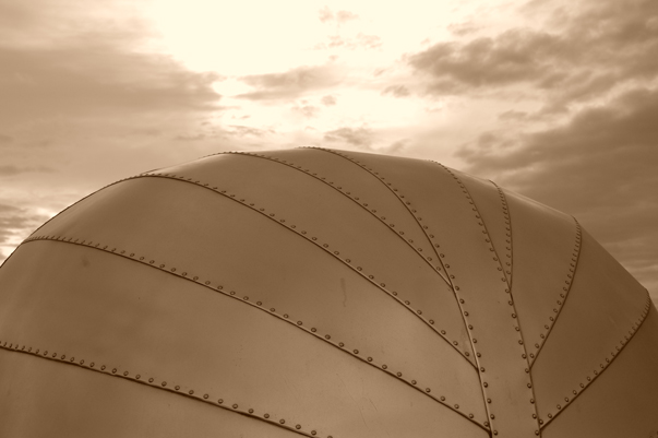 As a general rule, the more folds of aluminum in the roof, the older the Airstream.
