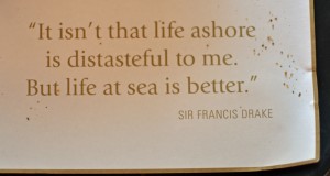 As seen on the room service tray. Room service is included on the ship!