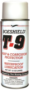 Open a can of whoop ass on corrosion! BOESHIELD T-9 was developed by Boeing to maintain aircraft. It works great on RVs.