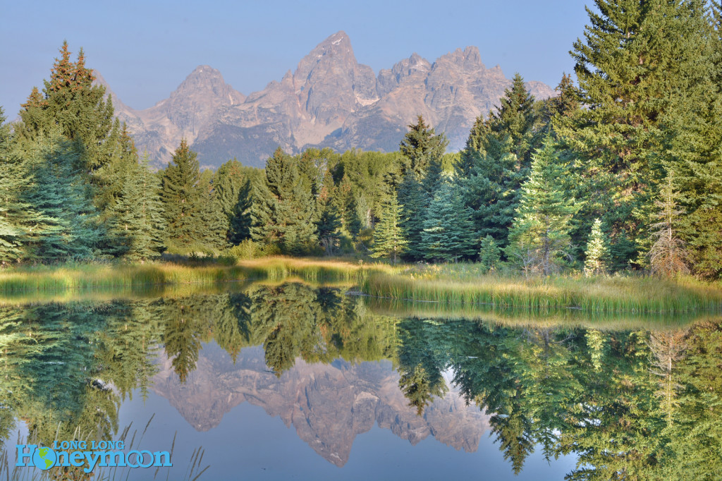About 10 miles up the road lies this spot, Schwabacher's Landing.