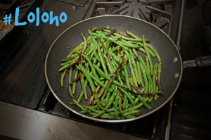 Sesame sauteed green beans are a healthy, satisfying alternative to fries.